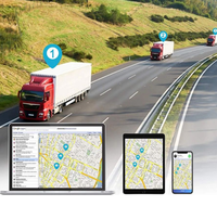 20,000 MA étanche solaire GPS Tracker tableau de bord Placement pour conteneurs bateaux de pêche grands camions Yachts Android IOS Apps
