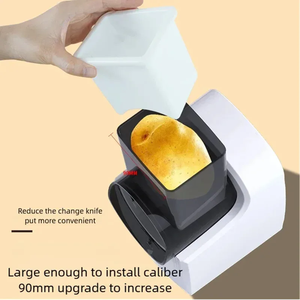 Coupe-légumes multifonctionnel électrique pour la cuisine domestique, trancheuse et hachoir à légumes automatique - Product Image 5
