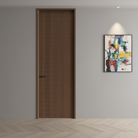 Porte intérieure en bois de haute qualité, insonorisée et ignifuge, pour hôtels, écoles, hôpitaux, supermarchés, appartements
