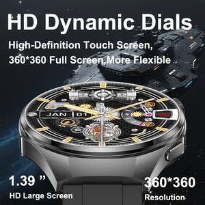 Montre intelligente SENBONO V19 pour hommes d'affaires, répondre aux appels, fréquence cardiaque, étanche, sport, fitness, montre intelligente pour hommes pour Android IOS - Product Image 4