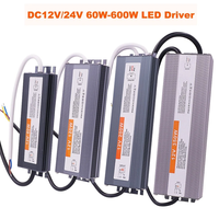 Fuente de Alimentación AC-DC Impermeable SZKEYAA FS-80W, Entrada 90-250V, 60-600W, 6.66A, 50-60Hz, para Tiras LED, Cajas de Luz Publicitarias, Exteriores