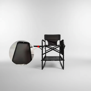 Silla Plegable <span class=keywords><strong>de</strong></span> Maquillaje <span class=keywords><strong>de</strong></span> Aleación <span class=keywords><strong>de</strong></span> Aluminio y Nailon para Artistas, Directores, Campismo, Hogar y Salón - Product Image 6