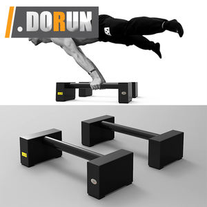 Soporte de flexión de acero, barras de flexión de acero, Base antideslizante, equipo de entrenamiento en casa, empuñadura de paraleles, 2 uds. - Product Image 4