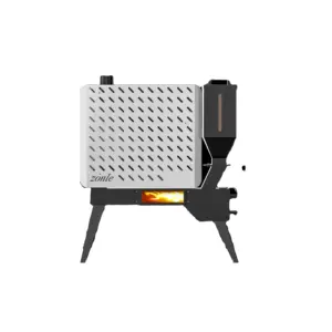 KM0501A Einfacher moderner Stil füllt automatisch freistehende Pellet heizung Innen pellet ofen Kein Strom verbrauch