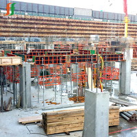 Poutre en bois H20 compatible avec le coffrage en béton Doka, poutre de support modulaire pour la construction de dalles et de murs.