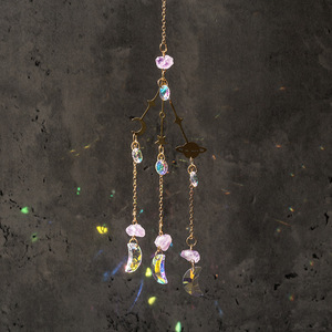 Atrapasoles de Cristal con Diseño de Nubes Talladas a Mano, Estilo Feng Shui, de Alta Calidad, para el Amor - Product Image 6