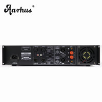 Amplificador de Potencia Profesional Clase AB de 2 Canales, 8/4 Ohmios, Metálico, CA 200W*2 para Sistema de Audio de Cine en Casa