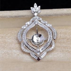 จี้เงินแท้ S925 ขนาด 12.5 มม. พร้อมอุปกรณ์เสริม ตัวล็อคอเนกประสงค์ สำหรับแขวนจี้ DIY รุ่น JG5328 ทำจากทองเหลือง พร้อมชาร์ม - Product Image 4