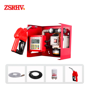 220V điện tự động nhiên liệu cầm tay đo lưu lượng <span class=keywords><strong>DIESEL</strong></span> chuyển bơm Kit 30-40L/min dầu bơm bánh răng cho nhiên liệu Dispenser - Product Image 3