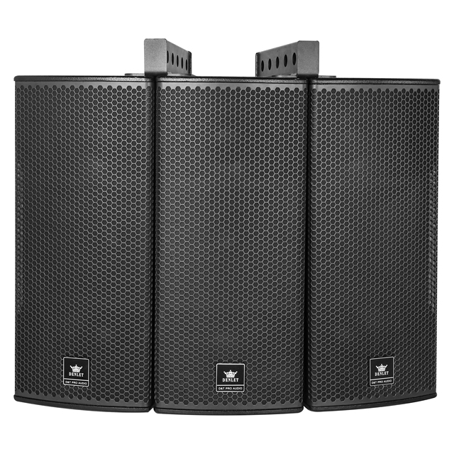 Double 10 Inch Line Array Professional Audio Speaker Neo Magnet Speaker