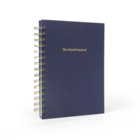 Carnet de notes en papier kraft personnalisé Journal planificateur livre couverture en lin Journal de croissance personnalisé ma vie Journal d'affirmation de gratitude