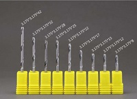 Fraise à un seul denturement de 3,175 mm à coupe ascendante pour CNC, pour la découpe et la gravure de l'acrylique, du bois et du PVC