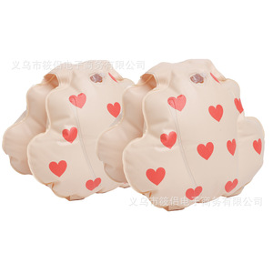 Brazaletes inflables para niños con diseño de corazón, dispositivos de flotación de PVC para natación y deportes acuáticos XLE-14 - Product Image 4