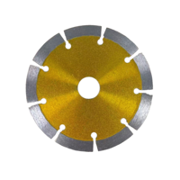 Lame de scie diamantée 115 mm, maille fine turbo, pour la découpe de carreaux de porcelaine et de céramique, haute efficacité
