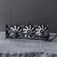 Refroidisseur de processeur ventilateur d'eau 360 série de refroidissement liquide Kit de refroidissement par eau rvb ordinateur refroidisseur d'eau rvb pour CPU