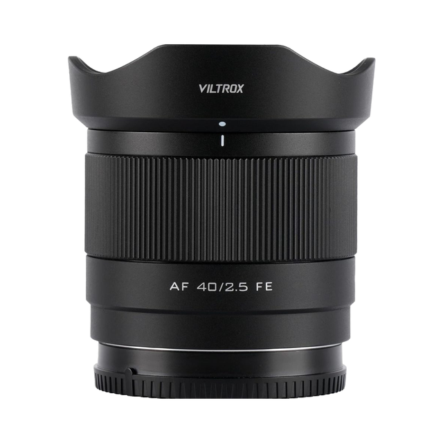 VILTROX Full Frame 40mm F/2.5 Prime E Mount Lens for Sony Compatible A7CR A7II A9III A7CII A7RVI ZV-E10II A6700 A6600 A6400 Etc.