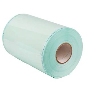 Nettoyer et peler facilement clair film bleu et vert emballage de stérilisation médicale rouleaux plats thermoscellage rouleaux d'autoclave plats - Product Image 1