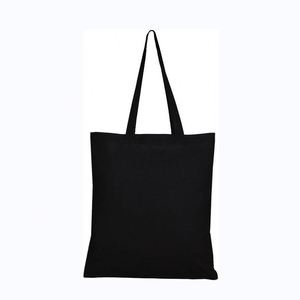 New High Quality Custom Organic Black Canvas Cotton Tote <b>Bag</b> Reusable and Cheap with Letter Pattern and <b>Personalised</b> Logo - Product Image 5