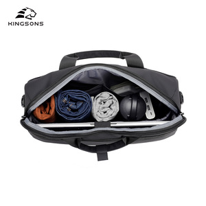 Kingsons Business Briefcase Large Capacity Polyester Men's Laptop <b>Bag</b> For Travel <b>Work</b> - Product Image 3