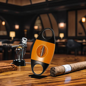 YIBAO شعار مخصص دائم معدن حاد السفر سكين السيجار المحمولة ل 57 حلقة السيجار قياس - Product Image 2