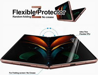 Pour Samsung Galaxy Z Fold 5 film hydrogel diamant max flexible souple tpu nano protecteur d'écran film de protection flip 5 pli 6 4 3