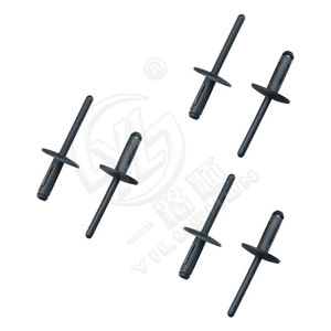 Xinyida Automotive <b>Blind</b> Rivets S Series Black <b>Plastic</b> Pull Rivets For Wheel Arch Fender Repair Fixing - Product Image 4