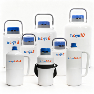 Tanque de Nitrógeno Líquido Mini de 3 <span class=keywords><strong>Litros</strong></span>, Recipiente Criogénico Dewar para Aplicaciones Médicas y de Laboratorio - Product Image 6