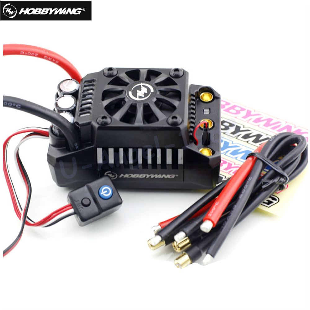 Hobbywing ezrun Max5 V3 200A ESC Электрический регулируемый водонепроницаемый супер бесщеточный Электрический Регулируемый для 1:5 радиоуправляемого автомобиля на дороге