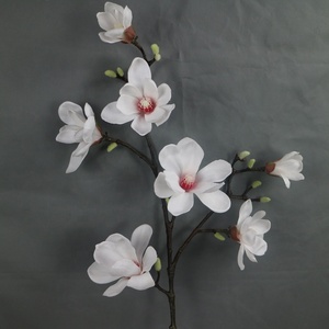 Gambo di fiori di <span class=keywords><strong>magnolia</strong></span> artificiale all'ingrosso - Product Image 2