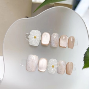 <span class=keywords><strong>Uñas</strong></span> Acrílicas Hechas a Mano Personalizadas de Alta Calidad, <span class=keywords><strong>Diseños</strong></span> Cuadrados y Ovalados de Lujo <span class=keywords><strong>para</strong></span> Salón de <span class=keywords><strong>Uñas</strong></span>, Fácil Aplicación con los Dedos - Product Image 6