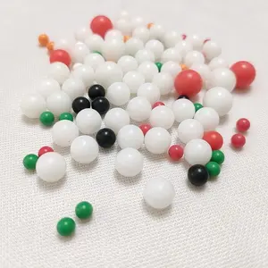 China Supplier White 7.2mm 3620pcs/kg Solid Small POM Acetal Delrin Plastic Balls