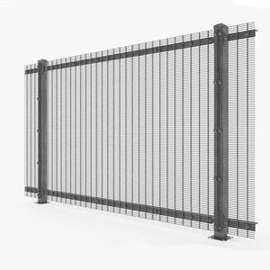 Valla <span class=keywords><strong>de</strong></span> Alta Seguridad 358 <span class=keywords><strong>de</strong></span> 6 Pies con Certificación CE, Valla Sostenible Anti-escalada con Modelado 3D para Sudáfrica - Product Image 1