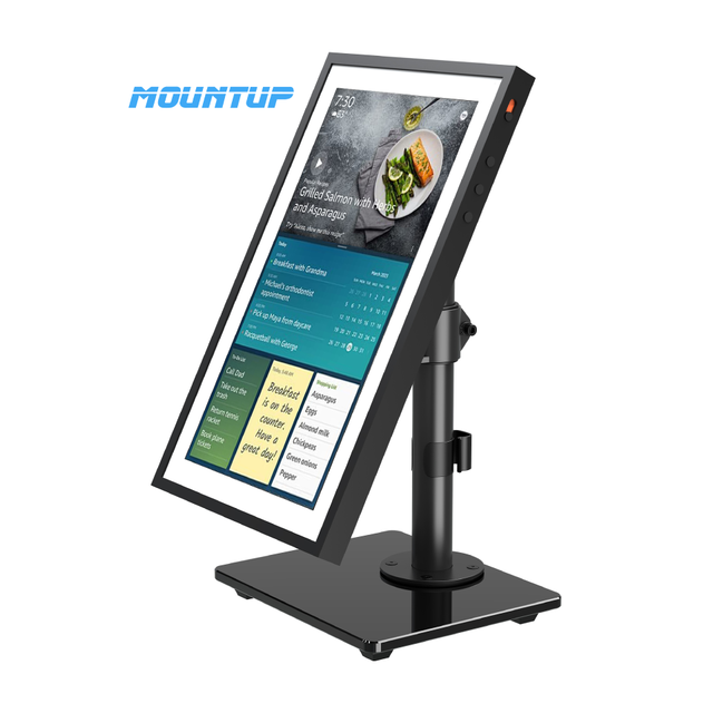 MOUNTUP Height Adjustable Alexa Echo Show 15 Stand Holds up to 17.6lbs Screen Type