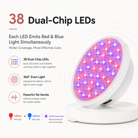 Patch électronique LED RedThera OEM pour le traitement de l'acné, thérapie par lumière rouge et bleue, patch anti-acné pour le visage