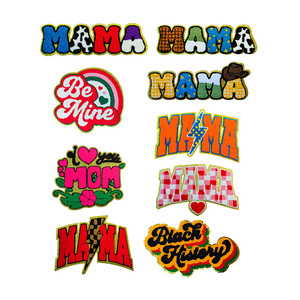 New Design Black History Chenille Patches Large Iron on <strong>Mama</strong> Patch for t Shirt <strong>Hoodies</strong> - Product Image 1