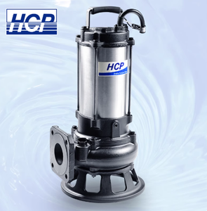 Paso sólido de gran flujo 7-20mm alta presión 0,4-3.7KW 10m Cable bomba sumergible riego de jardín certificado REACH pequeña escala - Product Image 5