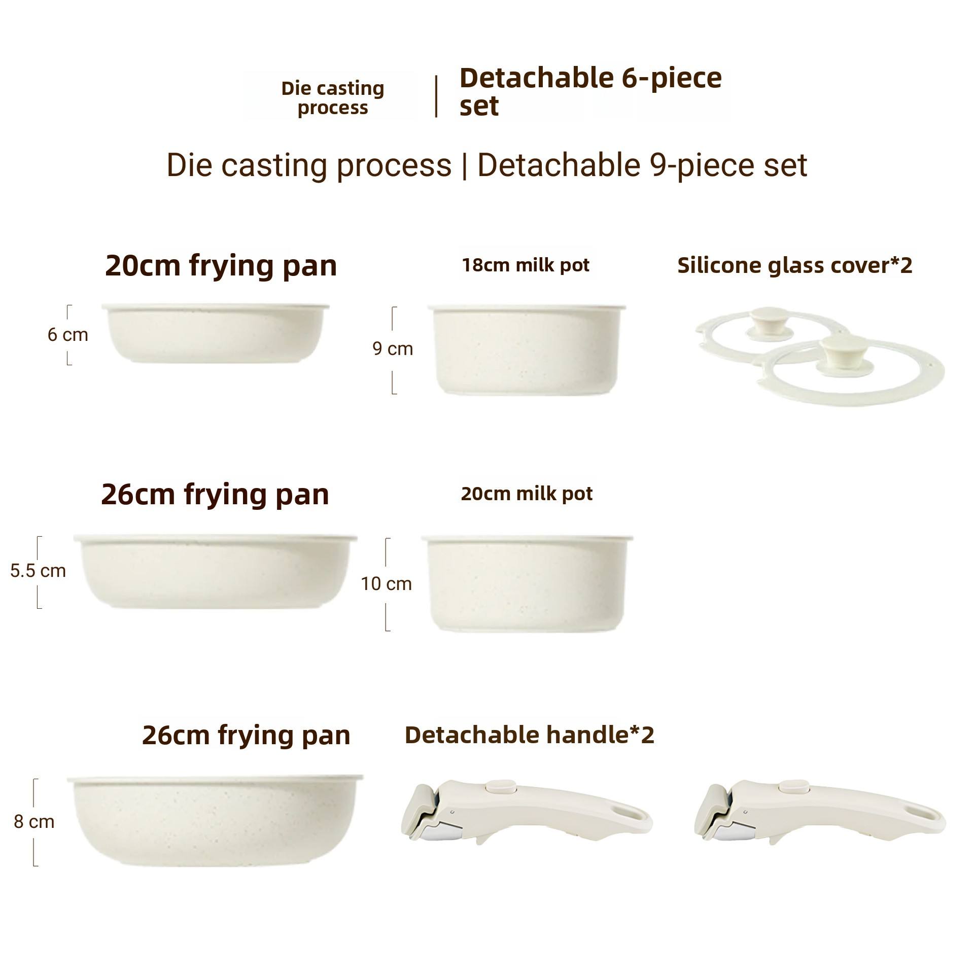 Juego de utensilios de cocina de 9 piezas