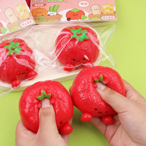 Jouet Squishy Créatif 7cm en TPR, Alimentaire Simulé, Doux et Collant, Anti-Stress, Cadeau pour Enfants et Adultes, Jouets à Presser pour la Détente - Product Image 4