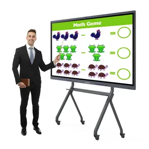 HUSHIDA di alta qualità touch screen smart whiteboard per e apprendimento lavagna interattiva per i bambini