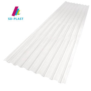 Высокопрочные гофрированные пластиковые кровельные листы, современный дизайн, поликарбонатные полупрозрачные гофрированные панели для отеля - Product Image 1