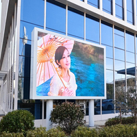 Écran LED 3D extérieur à vision directe P8 P10 1000*1000mm – Affichage Immersif pour Bâtiments Urbains et Événements – Fournisseur de Technologies Médias