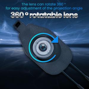 2Pcs Miroir de vue latérale <span class=keywords><strong>LOGO</strong></span> Puddle Lamp Assembly pour <span class=keywords><strong>Mustang</strong></span> 2013-2023 LED HD Never Fade Replacement light - Product Image 5