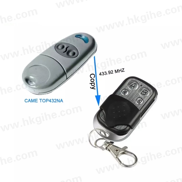 Hot Sales CAME TOP 432NA Universal 433mhz Cloning Control Duplicator Garage Door Gate Remote Transmitter in stock