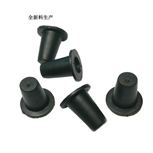 Tapón de Plástico TPR Negro Cónico para Tubos de Muebles HZ9240 - Product Image 3