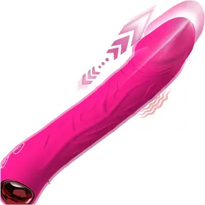 Neonislands Sex Toys Pleasure Soft Silicone Anal G Spot Clitoral Nipple Vibrators Realistic Thrusting Vibrating Dildo For Women