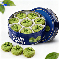 Biscuits au beurre très demandés, délicieux, sains, personnalisables, croustillants, saveur matcha, en-cas