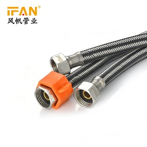 12.5MM 14MM 1/2FF Toilette EPDM <span class=keywords><strong>flexible</strong></span> tuyau d'eau tressé haute pression Tuyau Tressé En Acier Inoxydable pour eau chaude - Product Image 3