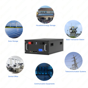 แบตเตอรี่โซลิดสเตทแบบติดตั้งบนแร็ค LFP51200 51.2V 5/10/15kWh สำหรับระบบกักเก็บพลังงานแสงอาทิตย์ 6000 รอบการใช้งาน ยี่ห้อ DELONG แบบแร็ค - Product Image 5