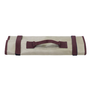 Bolsa de almacenamiento Oxford para herramientas de camping con bolsillo de malla y correas color caqui MZSNSQ-30 - Product Image 5