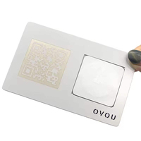 Carte de visite professionnelle en métal NFC plaquée or de luxe avec boîte cadeau pour clients d'entreprise, carte de visite numérique, cadeau